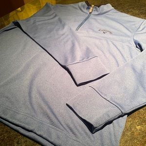 Callaway Men's Stretch Waffle ¼ Zip Golf Pullover